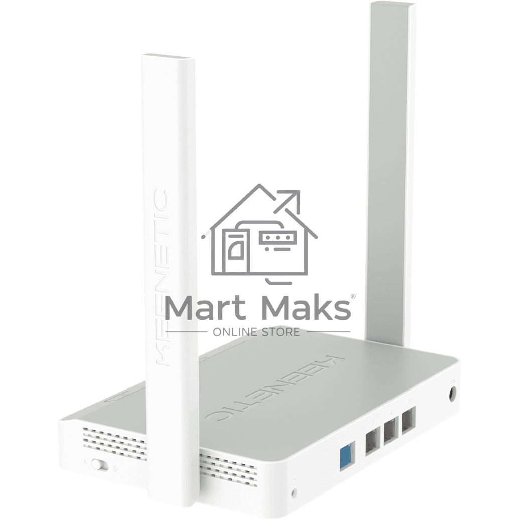 Роутер беспроводной Keenetic Air (KN-1613) с Mesh Wi-Fi 5 AC1200, 4-портовым Smart-коммутатором