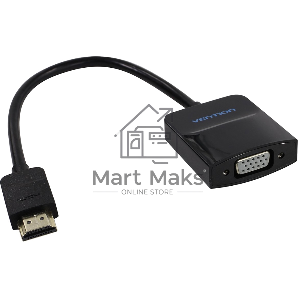 Мультимедиа конвертер Vention HDMI > VGA + аудио