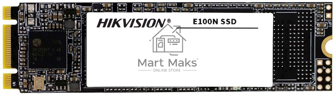 Накопитель SSD Hikvision E100N, 256GB, SATA 3, M.2 2280, R/W 560/480