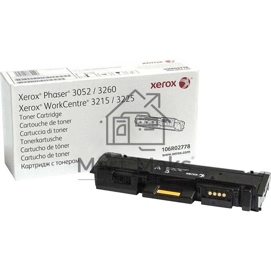 Картридж лазерный Xerox 106R02778 черный для Xerox Ph 3052/3260/WC 3215/3225 3000 стр.(Channels)