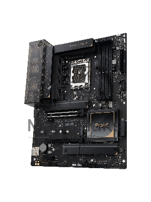 Материнская плата ASUS ProArt B760-CREATOR D4, LGA 1700, Intel B760, 4xDDR4, 4xSATA, 3xM.2, 1xPCIe 5.0 x16, 1xPCIe 4.0 x4, 1xDP, 1xHDMI, 2x2.5Gb LAN, 4xUSB-A, 1xUSB-C, 5x3.5 мм, 7.1, Standard-ATX