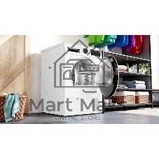 Сушильная машина Bosch WQG24100BY белый, 9 кг, сушка - тепловой насос, программ - 14, 59.8 x 84.2 x 61.3 см