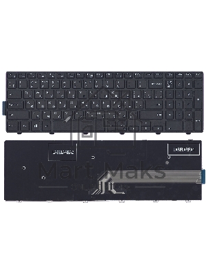 Клавиатура для ноутбука Dell Inspiron 15-5000 5547 5521 5542 черная с рамкой Клавиатура для ноутбука Dell Inspiron 15-5000 5547 5521 5542 черная с рамкой