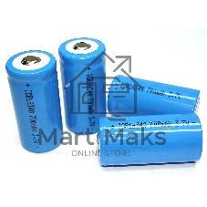 Аккумулятор Li-Ion 16340 ICR16340 700mAh 3.7V 7.4Wh Аккумулятор Li-Ion 16340 ICR16340 700mAh 3.7V 7.4Wh