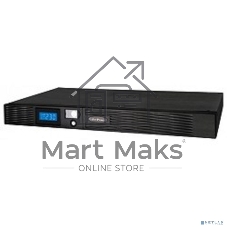 Источник бесперебойного питания CyberPower PR1000ELCDRT1U/1000 ВА/800 Вт/USB/RS-232/EPO/SNMPslot/6 x IEC 320 C13 (компьютерная)
