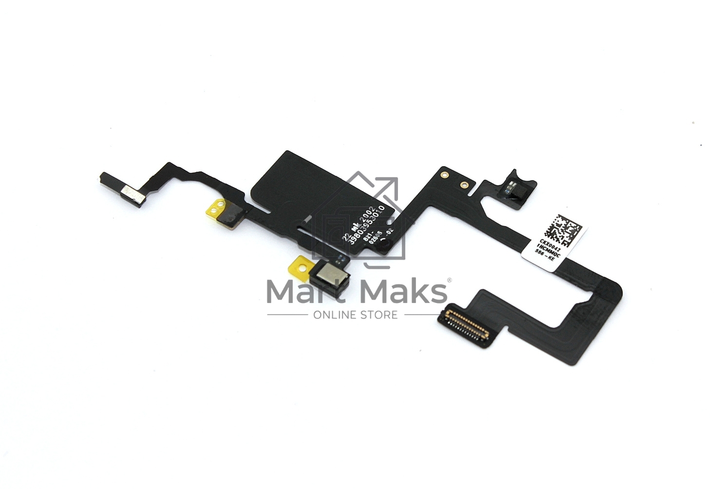 Шлейф в сборе с микрофоном и сенсором для Apple iPhone 12 Mini