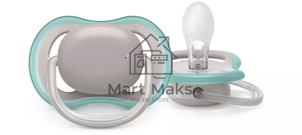 Пустышка Philips Avent ultra air, бежевая без рисунка, 18+ мес., 1 шт.