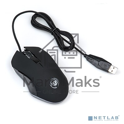 Мышь проводная Dialog Gan-Kata MGK-26U черный, 3200 dpi, USB, кнопки - 6