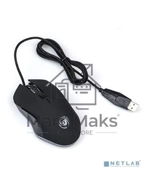Мышь проводная Dialog Gan-Kata MGK-26U черный, 3200 dpi, USB, кнопки - 6