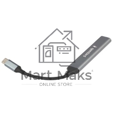 Разветвитель USB3.0/2.0 Gembird UHB-C202, USB3.0, 3xUSB2.0, кабель Type-C 10 см, алюминий, пакет