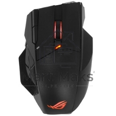 Мышь беспроводная/проводная ASUS ROG Spatha X черный, 19000 dpi, радиоканал, USB, кнопки - 12