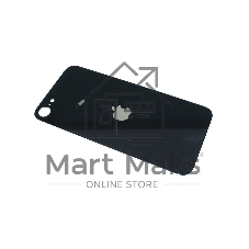 Задняя крышка (стекло) в сборе со стеклом камеры для iPhone SE3 черная