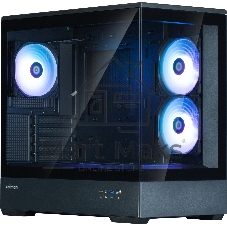 Компьютерный корпус ZALMAN P30 V2, MATX, черный, WINDOW, 2x3.5