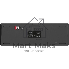 Клавиатура Acer OKR400 гибридная, USB Type-A, Bluetooth, радиоканал, чёрный