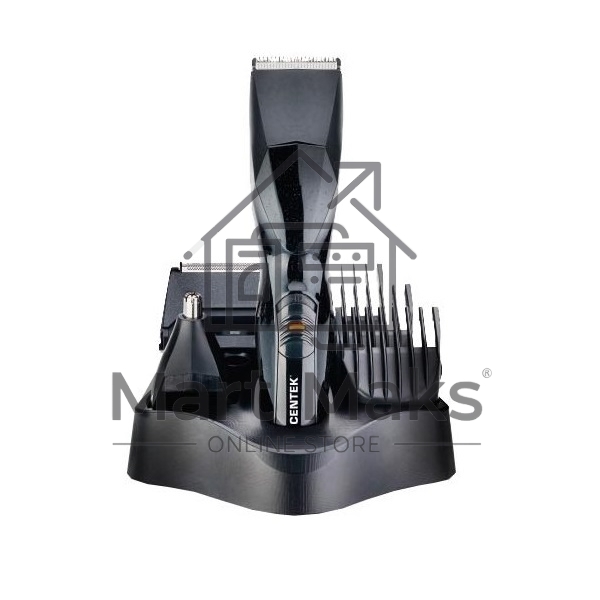 Машинка для стрижки Centek CT-2131 черный Набор для стрижки Centek CT-2131 (чёрн) 3 В1 + СТРИЖКА + БРИТВА + ТРИММЕР ДЛЯ НОСА