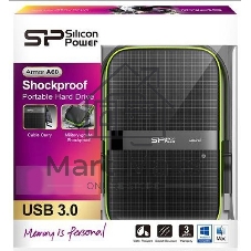 Внешний HDD Silicon Power USB 3.0 4Tb SP040TBPHDA60S3K A60 Armor 2.5