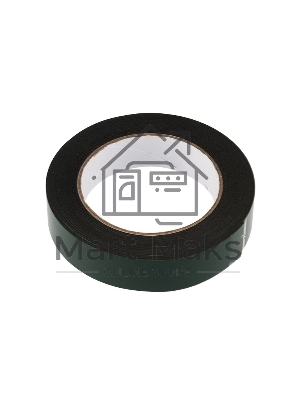 Двухсторонний скотч Rexant, черная, вспененная ЭВА основа, 25 мм, ролик 5 м