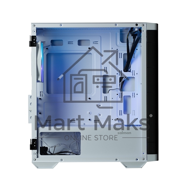 Компьютерный корпус MiniTower Zalman M4 White mATX (без блока питания) (Zalman M4 White)