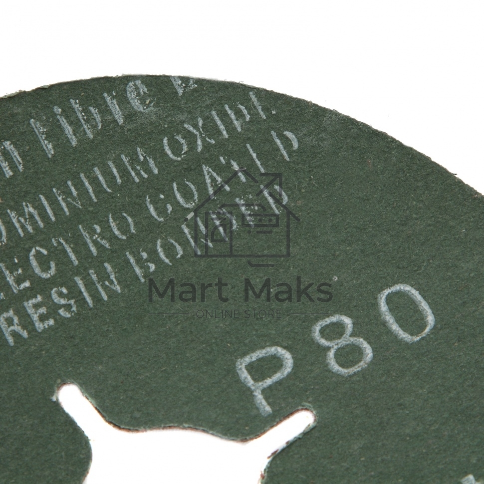 Круг фибровый, Р 80, 115 х 22mm, 5шт. Matrix