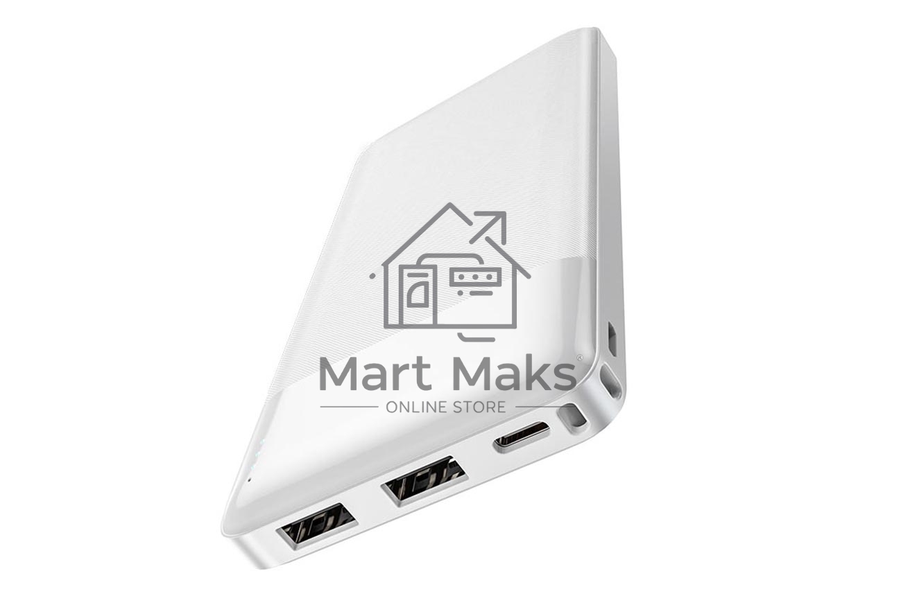 Портативный аккумулятор HOCO J72 Easy travel, 2.0A, 10000mAh, белый