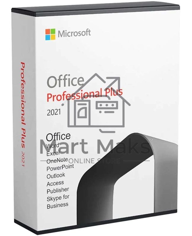 Лицензия на ПО Microsoft Office Professional Plus 2021 NoMedia dwnl Only/Euro