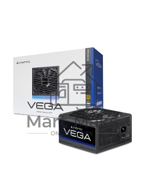 Блок питания Chieftec Vega PPG-750-S, 750Вт, 80 PLUS Gold, 135мм, черный