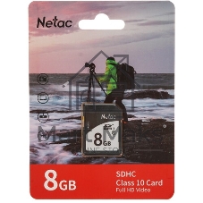 Флеш карта Netac P600 SDHC 128Gb U1/C10 up to 80Mb/s, retail pack