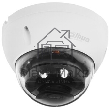 Уличная купольная IP-видеокамера Dahua 2Мп; 1/2.8” CMOS; моторизованный объектив 2.8~12 мм; механический ИК-фильтр; чувствительность 0.008лк@F1.7; сжатие: H.265+, H.265, H.264+, H.264, MJPEG; 2 потока