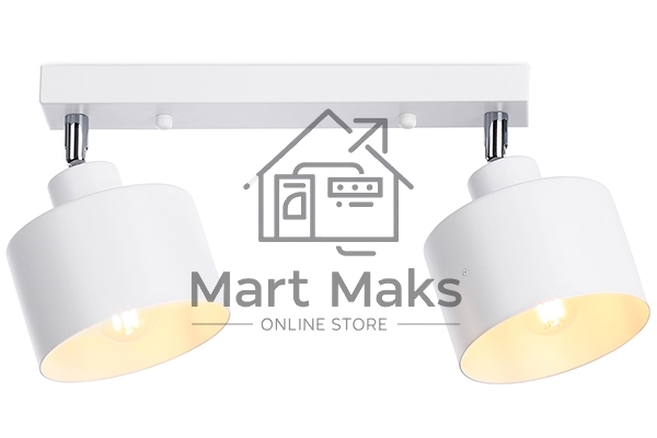 Светильник Ambrella light TR8141/2 WH белый E27*2 max 40W 340*120*180