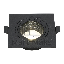Встраиваемый светильник General GCL-MR16-SQ-BLACK Поворотный Квадратный Черный