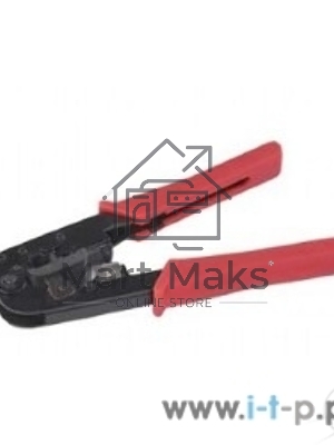 Монтажный инcтрумент Gembird T-568 Универсальные клещи для обжима и разделки кабеля RJ-11 (6p4c/6p2c), RJ-12 (6p6c), RJ-45 (8p8c) 