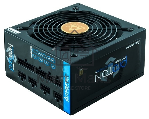 Блок питания Chieftec BDF-750C, 750Вт 80 PLUS Bronze, 140мм, модульный, черный