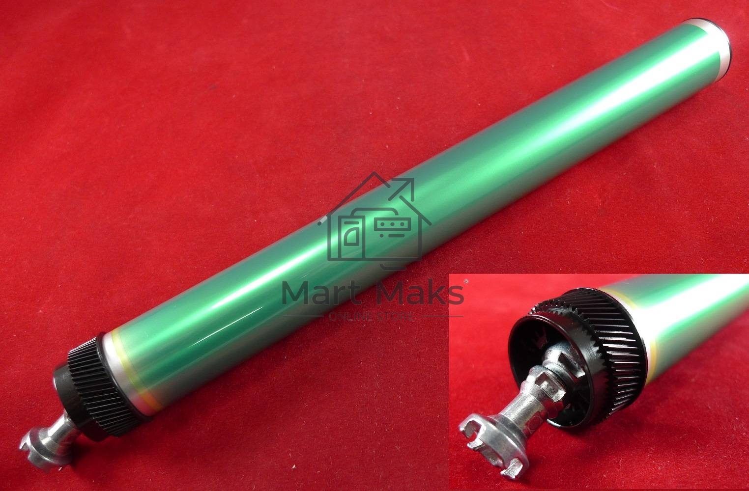 Барабан HP LJ P3015/3011,M525, Pro M521 HLong Life (ELP, Китай) (с шестерней и хвостовиком!!!)