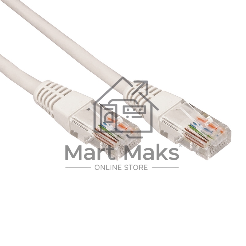 Пaтч-корд U/UTP Rexant, категория 5e, RJ45-RJ45, неэкранированный, PVC серый, 25м