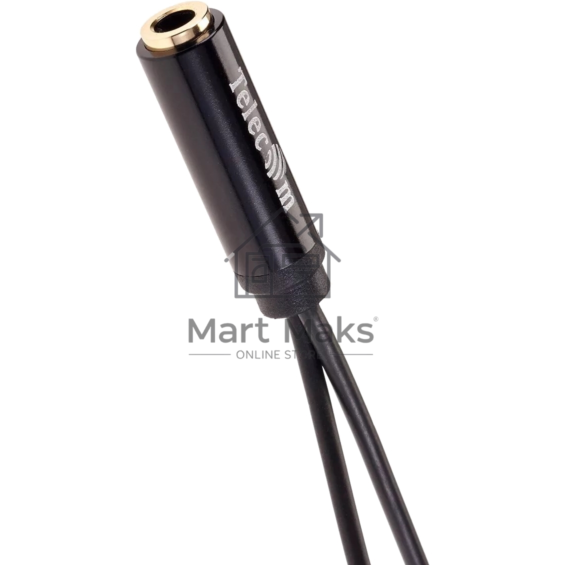 Кабель-адаптер 2*3.5ST(M)/3.5 ST(F), 0.2м, Telecom PRO <TAV205M-0.2M>