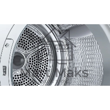 Сушильная машина Bosch WQG24100BY белый, 9 кг, сушка - тепловой насос, программ - 14, 59.8 x 84.2 x 61.3 см