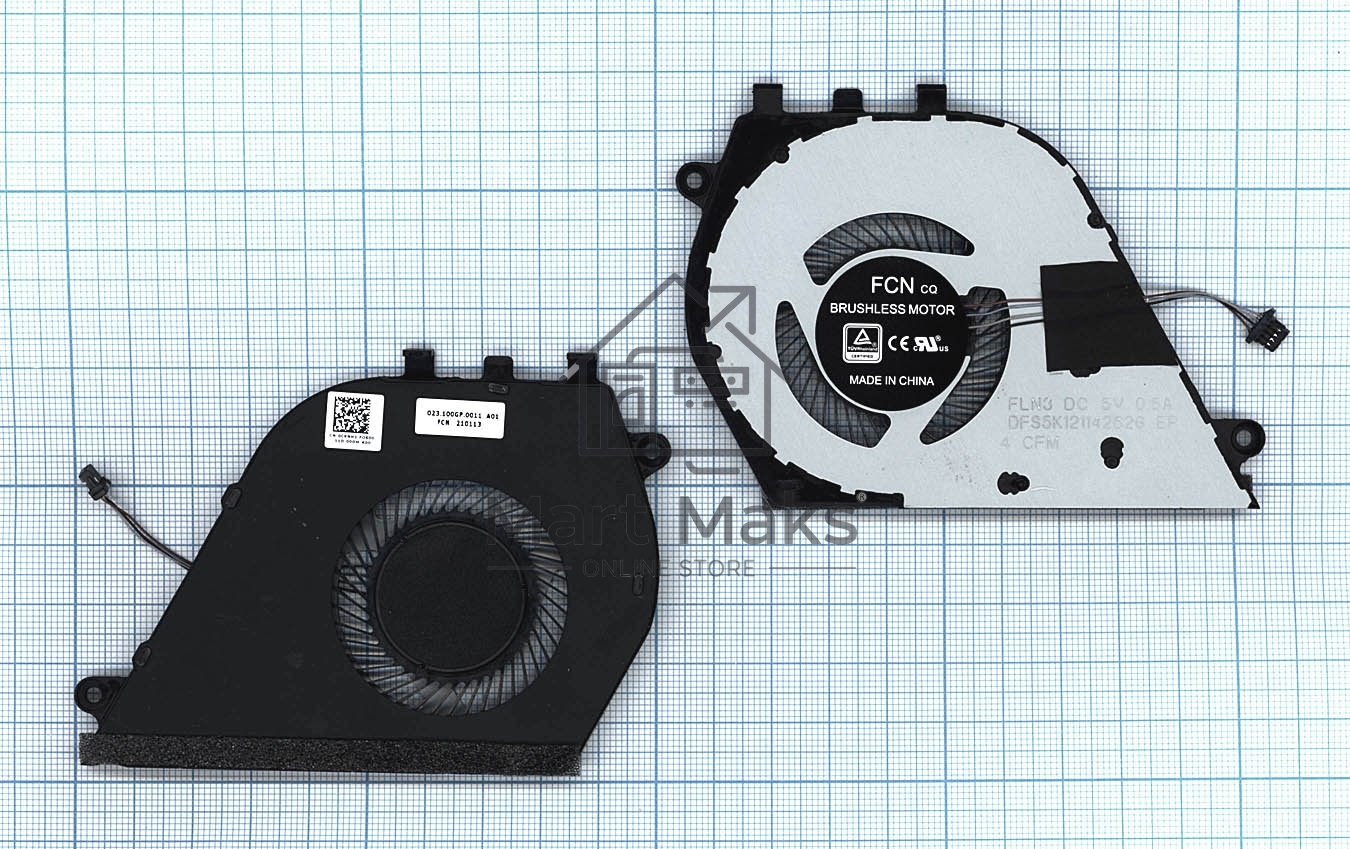 Вентилятор (кулер) для ноутбука Dell Vostro 5590