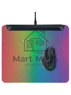 Игровой коврик для мыши Razer Firefly V2 Pro Black Hard Surface Mouse Mat