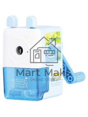 Точилка для карандашей механическая Deli E0642, 1 отверстие, пластик, ассорти