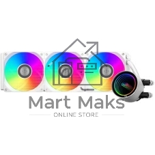 Система жидкостного охлаждения PcCooler DA360 WH ARGB Soc-AM5/AM4/1200/1700/1851 белый 4-pin Al 300W Ret (DA360-WHAWXX-GL)