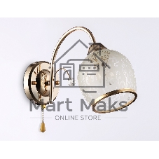 Светильник Ambrella light TR3195 GD/CL/FR золото/прозрачный/белый матовый E27 max 40W 190*110*290
