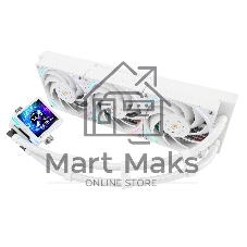 Система жидкостного охлаждения Thermalright Elite Vision 360 (360mm, LED, White, ARGB/Fans: 3x120mm, 69CFM, 27dBA, 2150RPM/Pump height 63mm, Rad thickness 27mm/S: 1700, 1200, 1851, 115X, 2011, 2066, AM5, AM4)