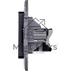 Информационная розетка RJ 45 - категория 5e - UTP - INSPIRIA - антрацит