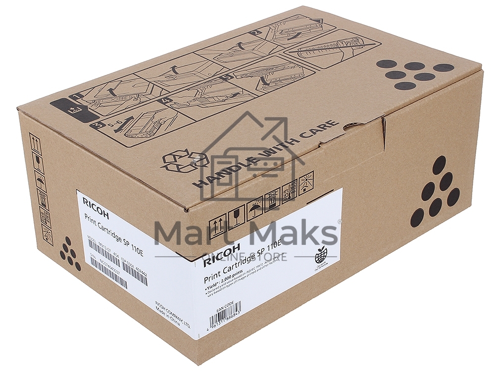 Картридж лазерный Ricoh SP110E черный для SP 111 / SP 111SU / SP 111SF 2000 отпечатков