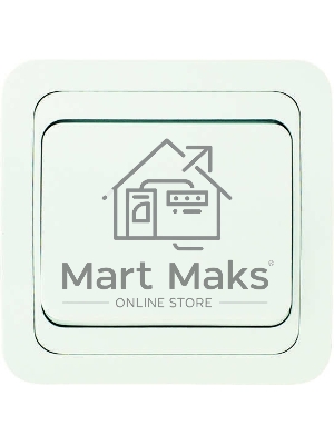 Выключатель проходной 1-кл. СП Mimoza 10А IP20 белый/белый Makel 12005