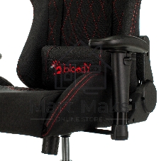 Кресло игровое A4Tech Bloody GC-850, черный ромбик, крестовина пластик