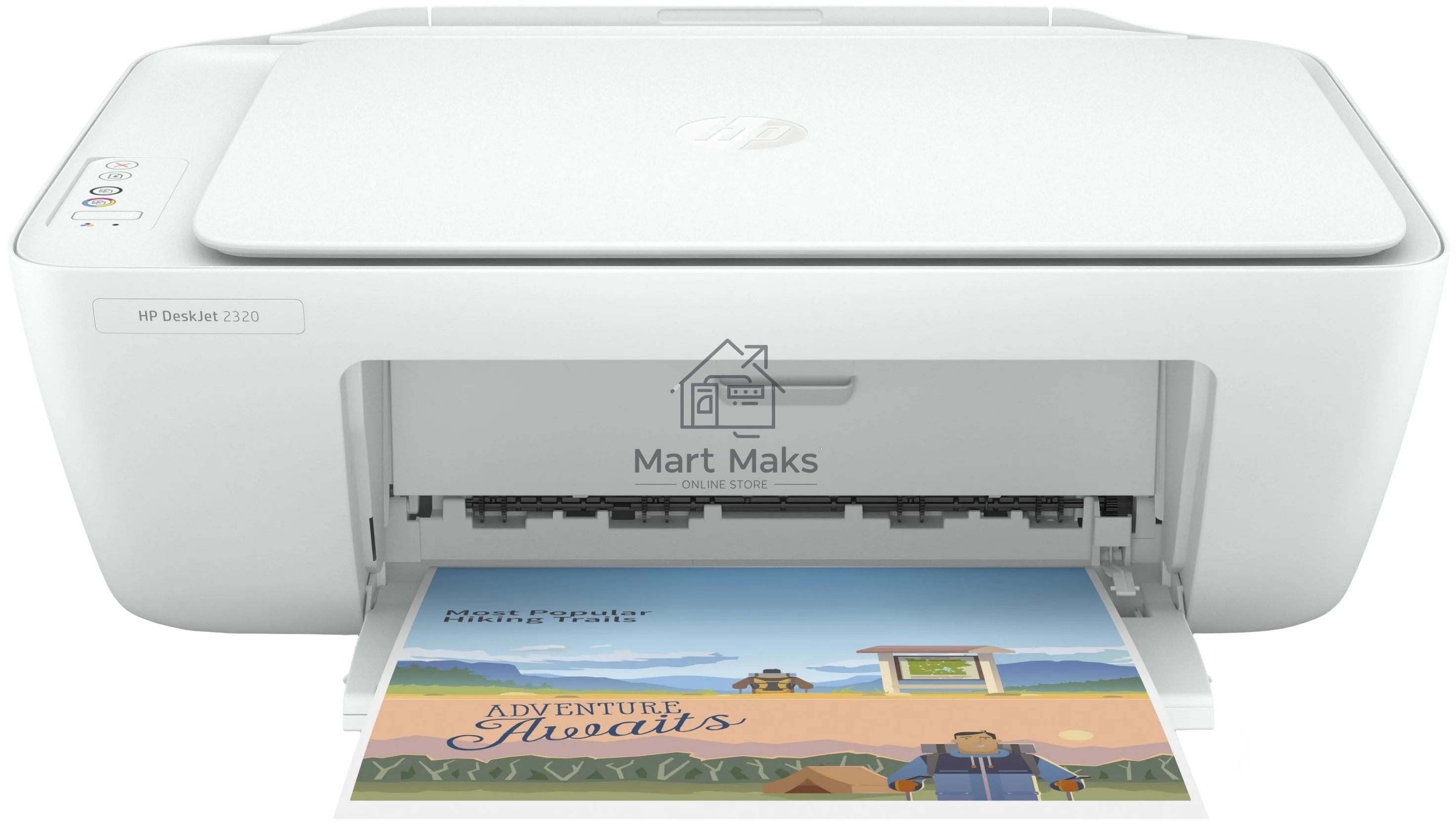 МФУ струйный HP DeskJet 2320 (7WN42B), A4, цветной, печ. до 7.5 стр/мин. (ч/б) до 5.5 стр/мин. (цвет), 1200 x 1200 dpi (ч/б) 4800 x 1200 dpi (цвет), USB