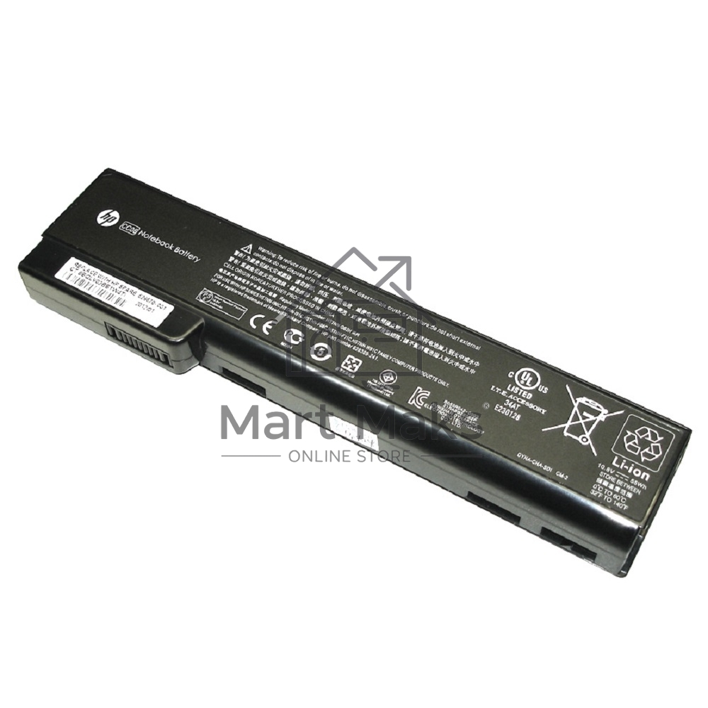 Аккумуляторная батарея для ноутбука HP Compaq 6560b 10.8V 55Wh черный