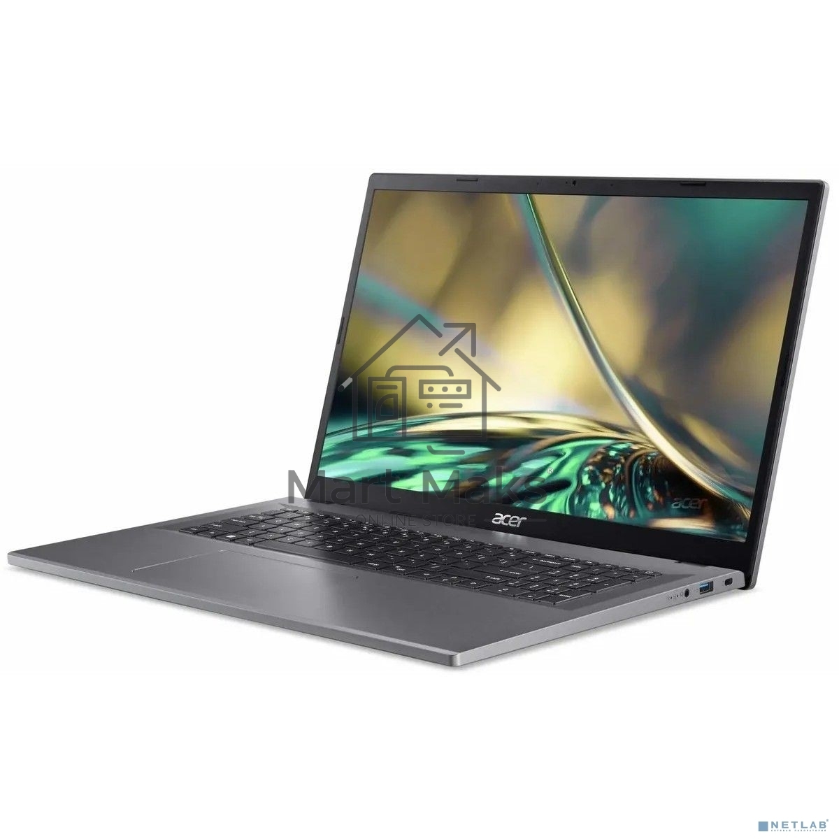 Ноутбук Acer Aspire 3 A317-55P-P3G1 серебристый 17.3