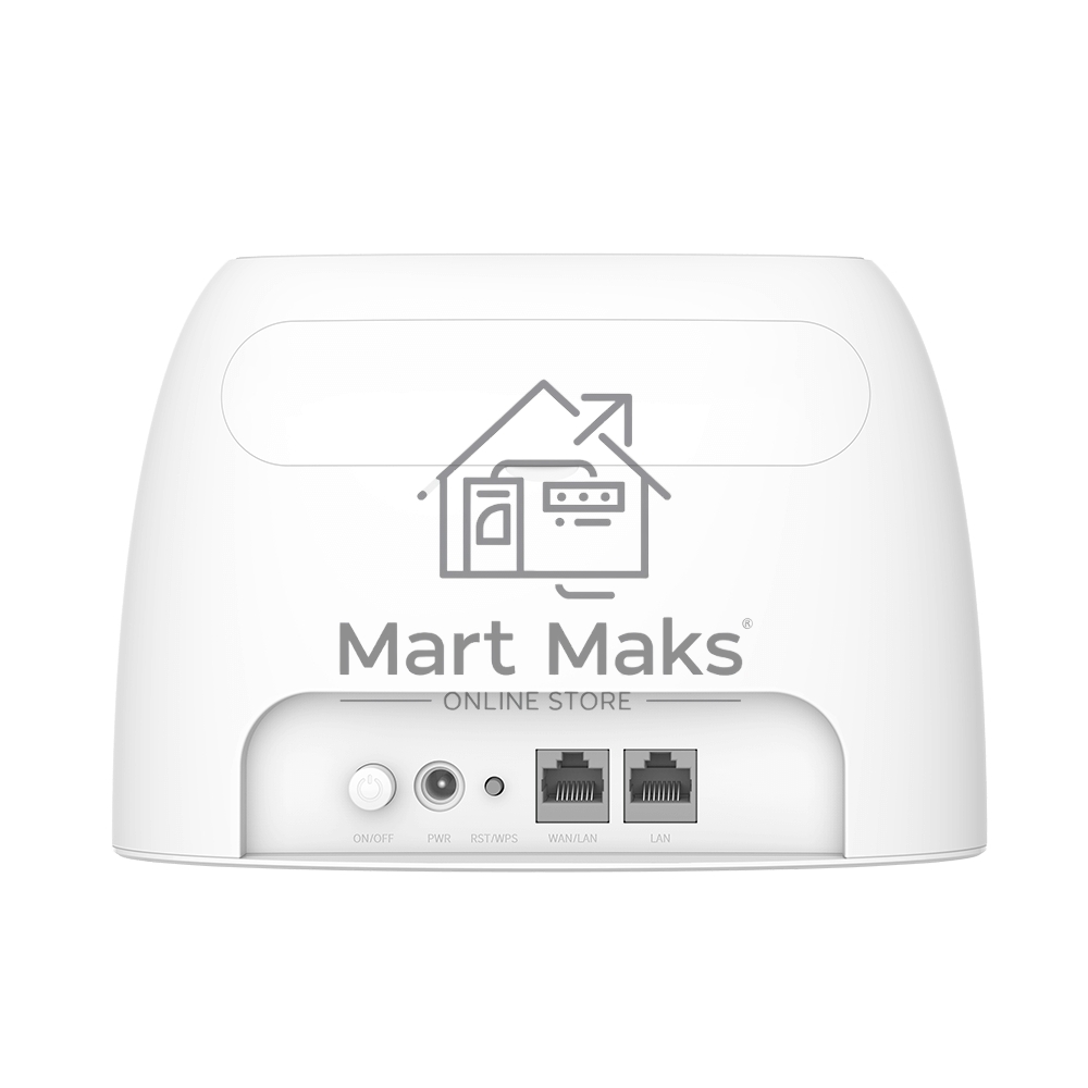 Роутер Tenda 4G03 4G LTE wiFi, 300Мбит/с, поддержка TR069, слот для SIM-карт